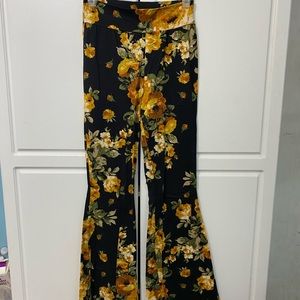 Flare leg lounge pants